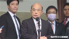 行政院長蘇貞昌。（圖／記者盧素梅攝影）