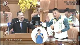 侯友宜，林銘仁，質詢（圖/翻攝自新北市議會直播)