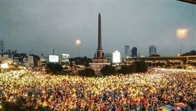 泰國學運（圖／泰華眼裡的泰國 Taihua Lin臉書）