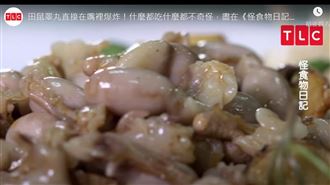 台灣另類食材…田鼠睪丸在她嘴裡爆開