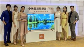 圖／記者谷庭攝,小米65型智慧顯示器