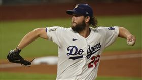▲柯蕭（Clayton Kershaw）前5局送出8次三振。（圖／美聯社／達志影像）