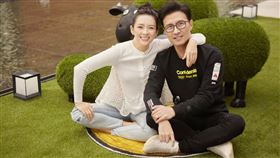 章子怡和汪峰。（圖／翻攝自微博）