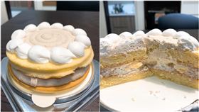 全聯香芋布丁蛋糕，翻攝自臉書社團《我愛全聯-好物老實説》