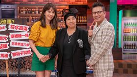 恆述法師,桃花,Melody,符水,下跪,薔薔,濟公。圖／TVBS提供