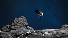 ▲NASA降落小行星Bennu。（圖／翻攝自NASA網站直播）