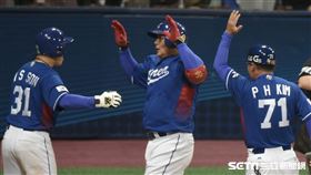 中華隊,WBC,南韓,經典賽,孫兒葉,金泰均 圖／記者林敬旻攝