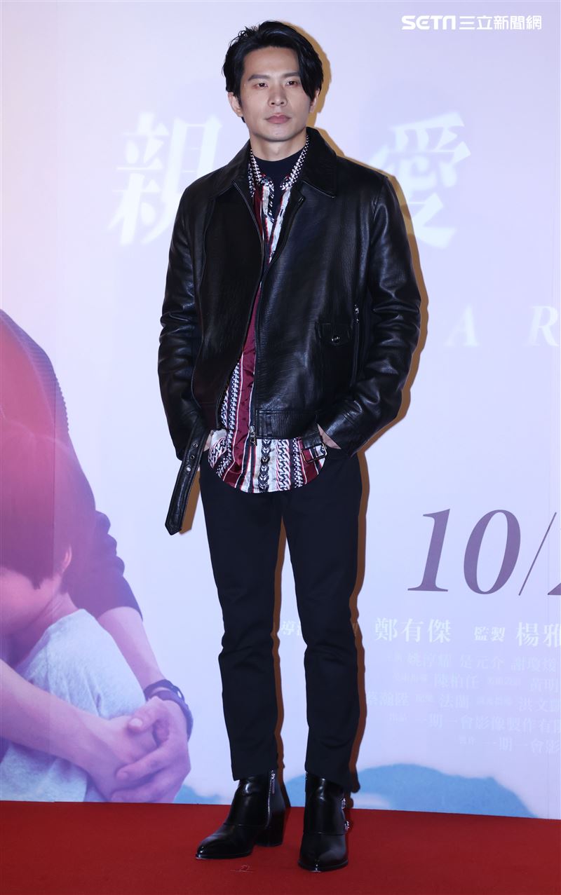 姚淳耀出席「親愛的房客」首映會。（記者邱榮吉/攝影）