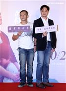 楊雅喆、導演鄭有傑出席「親愛的房客」首映會。（記者邱榮吉/攝影）