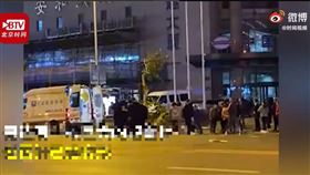 中國,遼寧,意外,大樓,避雷針,砸死（圖／翻攝自時間視頻）