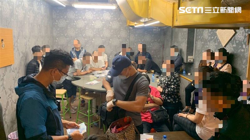 萬華警查抄雙賭場　赫見四海幫堂主