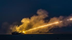 M142高機動性多管火箭系統（M142 High Mobility Artillery Rocket System），簡稱「海馬斯」（HIMARS）
（圖／翻攝自美國陸軍官網）