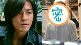 鄭伊健定裝時側拍看不出已53歲。（圖／翻攝自微博）