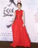 「天巡者」演員邵雨薇出席首映會。（記者邱榮吉/攝影）