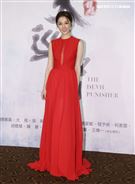 「天巡者」演員邵雨薇出席首映會。（記者邱榮吉/攝影）