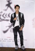 「天巡者」演員賀軍翔出席首映會。（記者邱榮吉/攝影）