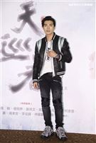 「天巡者」演員賀軍翔出席首映會。（記者邱榮吉/攝影）