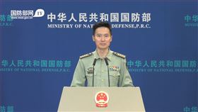 ▲ 中國國防部發言人譚克非。（圖／翻攝自中國國防部）