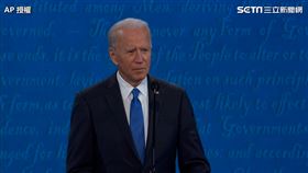 美國,總統大選,辯論,川普,拜登,消音。（圖／ＡＰ授權）