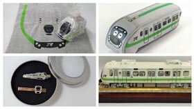 EMU900型通勤電聯車文創周邊商品明開賣（台鐵局提供）