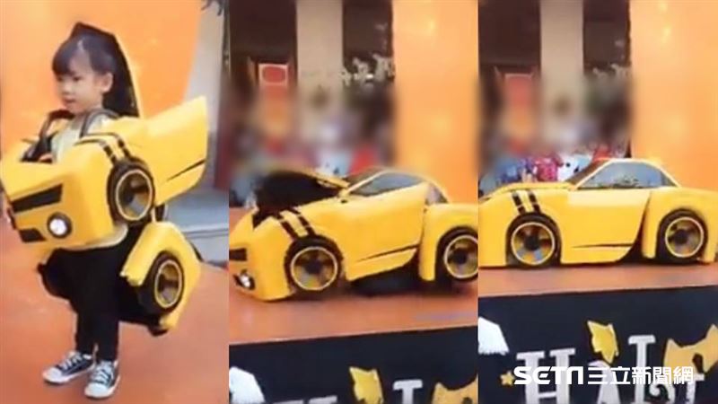 扮大黃蜂　女童秒變身…媽媽讓網跪了