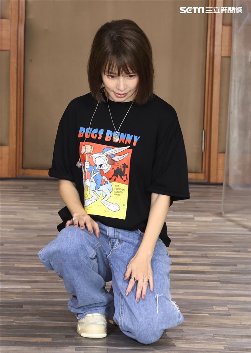 徐若瑄「V Live音樂分享會」排練。（記者邱榮吉/攝影）