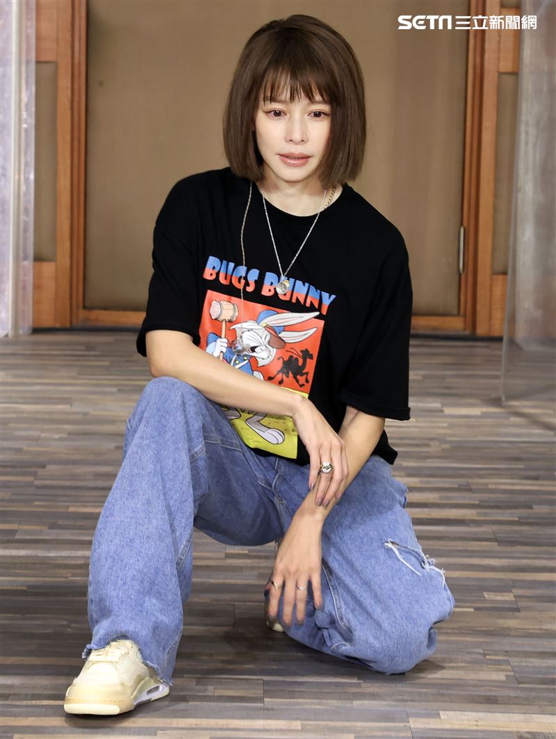 徐若瑄「V Live音樂分享會」排練。（記者邱榮吉/攝影）