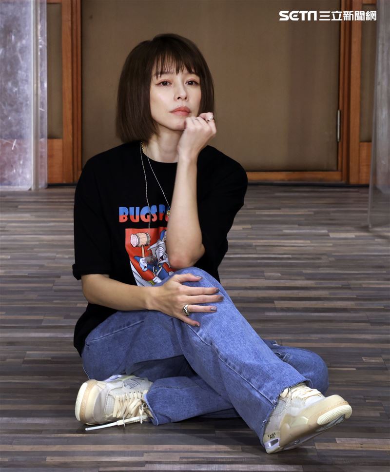 徐若瑄「V Live音樂分享會」排練。（記者邱榮吉/攝影）