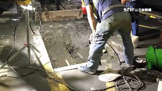 凌晨瓦斯外洩　工人竟用膠布綑綁埋回