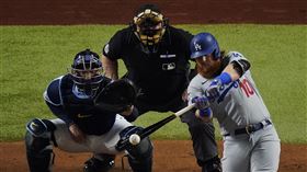 ▲透納（Justin Turner）首打席炸裂，生涯在季後賽的第11轟。（圖／美聯社／達志影像）