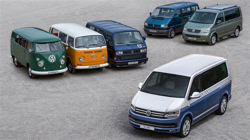 福斯廂型車稱霸70年　創下驚人產量