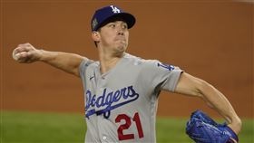▲布勒（Walker Buehler）前4.1局投出「完全比賽」。（圖／美聯社／達志影像）