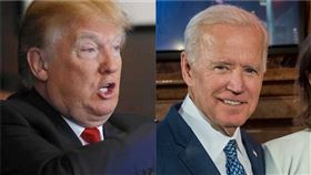 川普、拜登（翻攝flickr、維基百科)