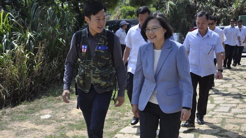 影／民進黨連江黨部成立　小英現身了