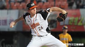 ▲統一獅先發投手泰迪。（圖／記者劉彥池攝影）