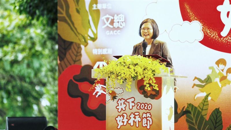 齊聚共下好柿節…總統：這事也是好事