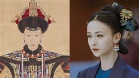 令妃。（圖／翻攝自百度百科、微博）
