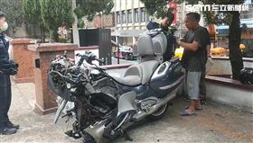 工業會理事長余增國,重機,身亡,苗栗,翻攝畫面
