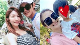 阿翔、Grace 兒子布朗尼。（圖／翻攝自臉書）