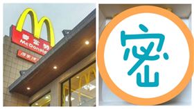 麥當勞,麥香魚,療癒,麵包,對齊（組合圖／資料照、翻攝自Dcard）