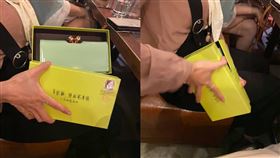 皮夾,刮傷,盒子,同溫層(翻攝自 爆廢1公社)