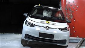 ▲福斯ID.3 NCAP 2020撞擊測試獲得5顆星。（圖／翻攝EURO NCAP網站）