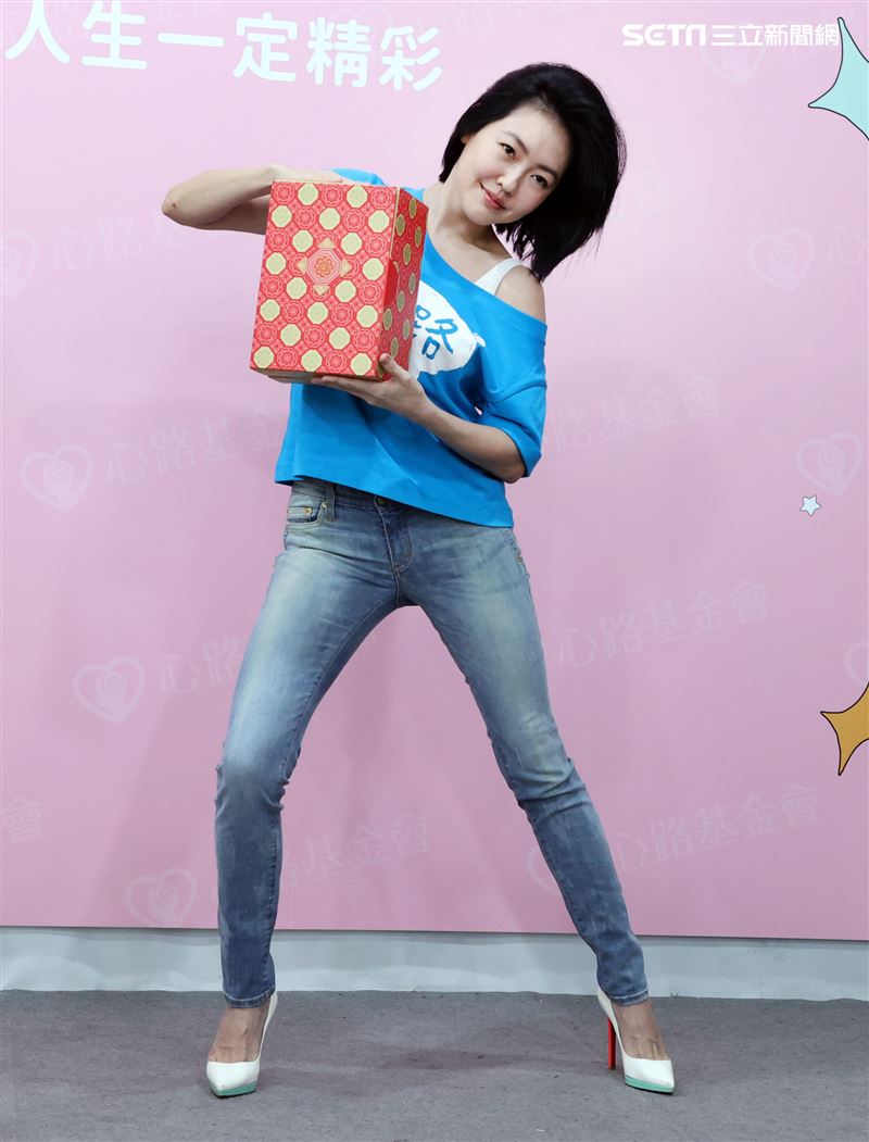 徐熙娣（小S）發揮自身影響力，擔任心路基金會愛心大使，拋磚引玉捐出新台幣一百萬。（記者邱榮吉/攝影）