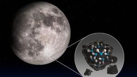 NASA發布大訊息：　月球上有水分