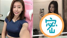 林真亦疑似手誤傳性感內衣自拍秒刪。（圖／翻攝自林真亦FB）