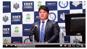 ▲西武獅選秀會首輪指名渡部健人，體重115公斤。（圖／截自網路）