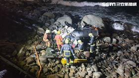 灑水車,墜落,海岸,新北,翻攝畫面