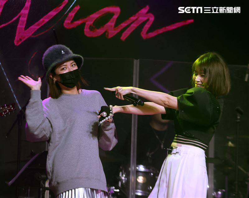 徐若瑄音樂分享會宋芸樺上台。（記者邱榮吉/攝影）