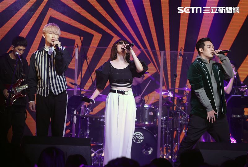 徐若瑄音樂分享會嘉賓熊仔、NU zone。（記者邱榮吉/攝影）