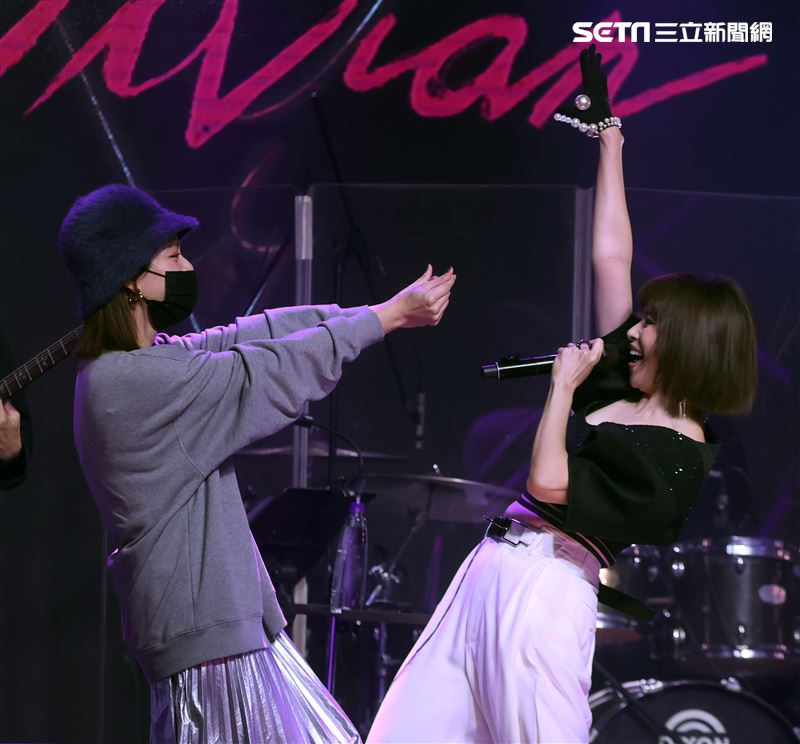 徐若瑄音樂分享會宋芸樺上台。（記者邱榮吉/攝影）